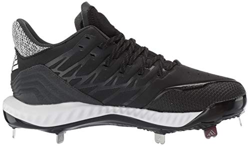 adidas Men's Icon Bounce, Black/White/Carbon, M US