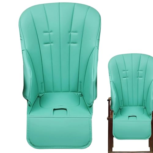 Housse de siège de chaise haute en cuir imperméable et confortable