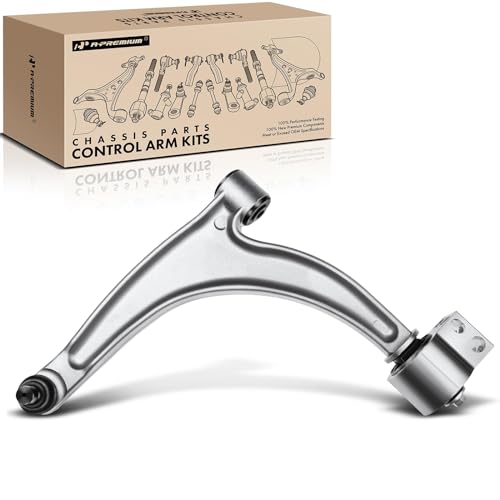 A-Premium Front Left Lower Control Arm, with Ball Joint & Bushing, Compatible with Chevy Malibu 2004-2012, Pontiac G6 2005-2010, Saturn Aura 2007-2009