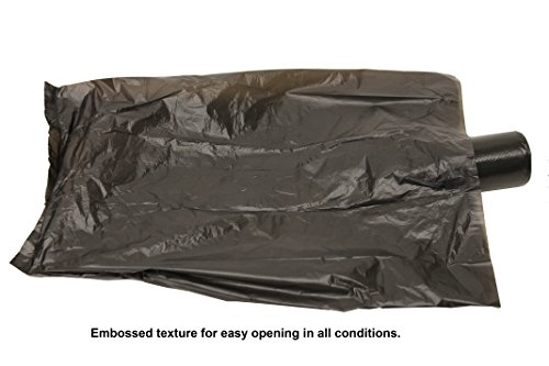 Image of 120 Easy Open & Strong Leak-Proof Poop Bags Dog Waste Bags 13.25 x 9 inch Made in USA .Bags are easier to tie than standard 12 inch bags (Black)