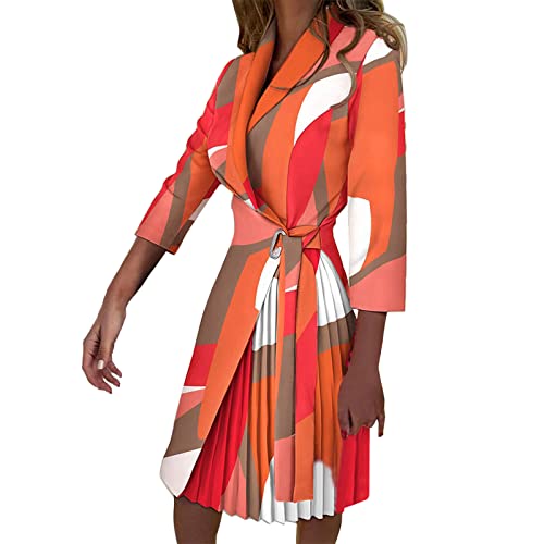 Robe de soirée élégante anti-complexes plissée avec fente XL
