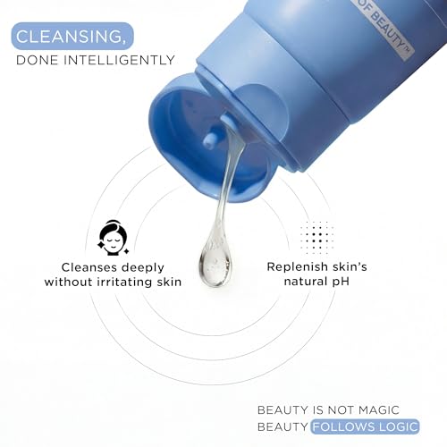 Image of SKINQ Niacinamide Face Wash | Gentle Daily Cleanser with Evening Primrose Oil & Glycerin | pH Balanced 5.2-5.5 | Dirt & Oil Removal in 1 Wash | No SLS, No Parabens | For Normal, Dry & Sensitive Skin | 50ml
