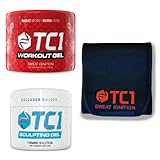 TC1 Tighten More Bundle Includes Sweat Ignition Gel, Sculpting Gel and Large Size Sweat Belt