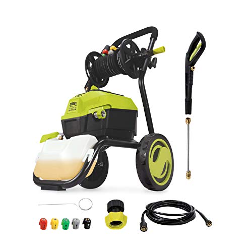 Sun Joe SPX4501 2500 PSI MAX 1.48 GPM High Performance Electric Pressure Washer w/20-Ft Hose Reel