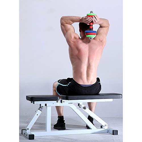 Weight Bench Adjustable Weight Bench-Utility Gym Bench for Full Body Workout, Multi-Purpose Foldable Incline Dumbbell Benchs Dumbbell Bench