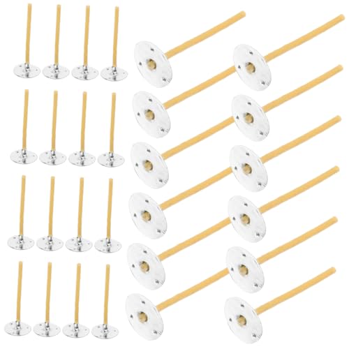 Mechas Trenzadas para Velas 100pcs con Recubrimiento de Cera de Abeja