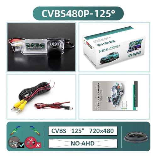 Caméra de recul AHD 1080P : résolvez le manque de visibilité sur Golf 6 et CC - 2