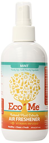 Eco Me Natural Air Freshener, Healthy Vitamin-Infused Mint Scent, 8 Ounces