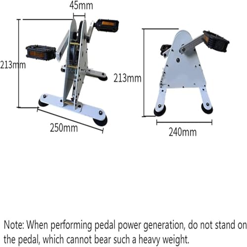 Générateur manuel multifonction 1-35V pour foot fitness de secours