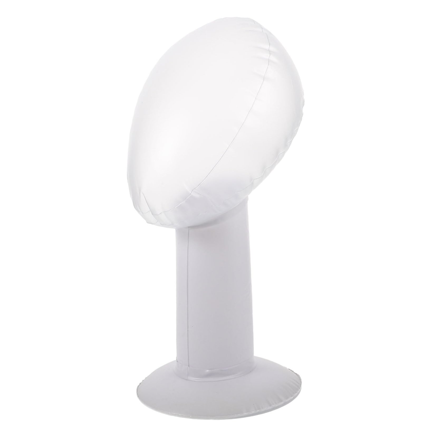 Baluue Inflatable Mannequin Head Hat Stand Display Rack for Multiple Baseball Caps Plastic Hat Holder