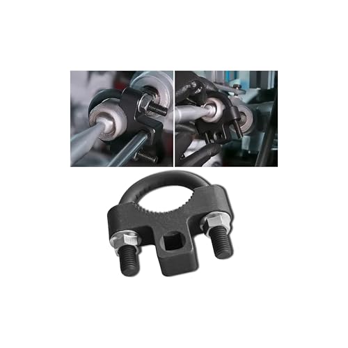 Inner Tie Rod Removal Tool,with Non-Slip Teeth for Inner Tie Rod Removal and Installation Inner Tie Rod Tool Inner Tie Rod U-Wrench,3/8' Carbon Steel Inner Low Profile Tool for Car Chassis Rocker