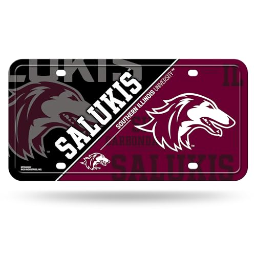 Rico Industries NCAA Southern Illinois Salukis Metal Tag