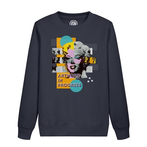 Sweatshirt enfant marilyn pop art idée cadeau originale pour anniversaire