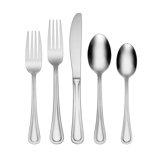Oneida flatware 62-piece Set for 8 Flatware H081062A Tress Serving Set