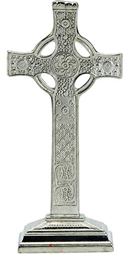 Cruz celta escocesa Iona para decorar altares domésticos y mesas de salón
