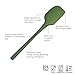 Tovolo Flex Core 5 Piece Silicone Spatula Set Heat Resistant All Silicone Utensils Include Non Stick Spatula Spoonula Jar Scraper, Dishwasher Safe BPA Free Spatulas for Baking Mixing, Pesto Green