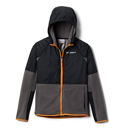 Image of Columbia Youth Basin Butte Fleece Full Zip, Breathable, Classic Fit