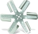 Flex-A-Lite 6-Blade Belt Driven Flex Fan, 17 inches, Silver (2017 / 101567)