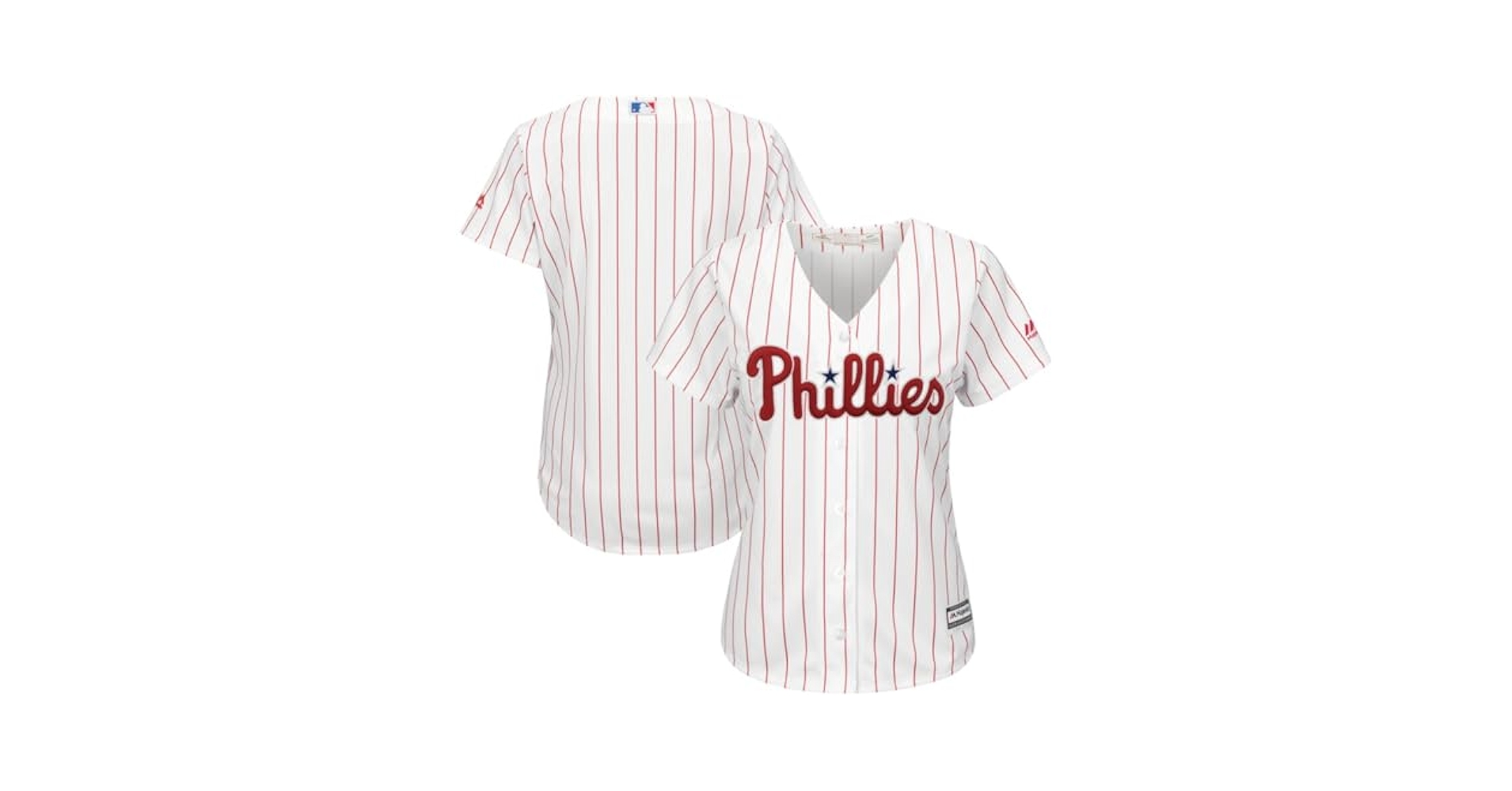 応援グッズ Philadelphia Phillies MAJESTIC JERSEY-T Vintage Majestic Authentic Philadelphia Phillies Button-Up