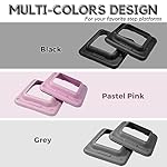 Yes4All 16"x16" Extra Adjustable Risers for Aerobic Exercise Workout Step Platform (Pair) - Not Included Aerobic Step Platform - Image 4