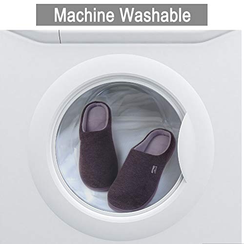 Rockdove Women's Original Two-Tone Memory Foam Slipper, Size 9-10 Us Women, Eggplant #TOP5