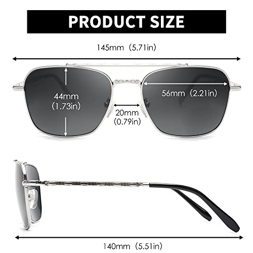Image of JIM HALO Retro Square Aviator Sunglasses Premium Glass Lens Flat Metal Eyewear Men Women