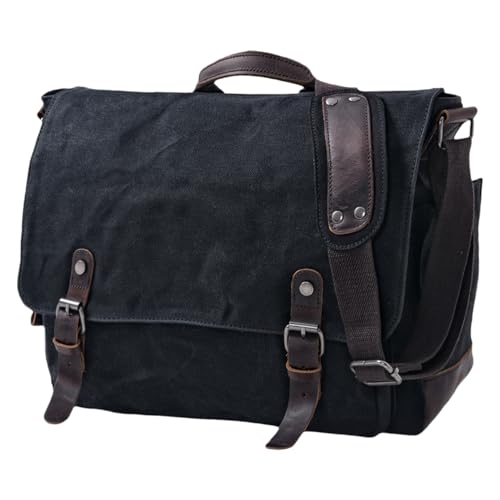 Bolso Messenger Vintage para Laptop 15.6 Pulgadas miniatura 1