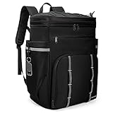 Backpack Coolers Insulated Leak Proof, 45 Cans Beach Cooler Backpack Large Capacity, Lightweight Ice...