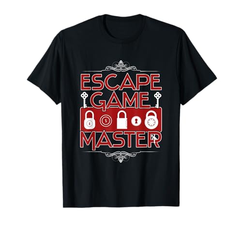 Escape Game Master - para profesionales de Exit Room Camiseta
