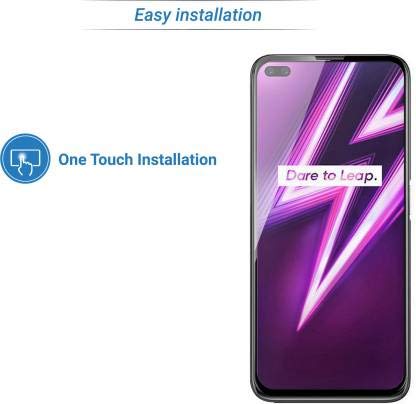 Image of Tempered Glass Anti-Scratch Screen Protector Compatible for (REALME X3)