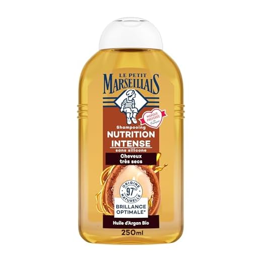 Le Petit Marseillais Shampoo für Infusion Nutrition Calendula und Bio-Argan, 250 ml (1er Pack)