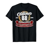 88. Geburtstag Geschenk retro Shirt Männer Frauen
