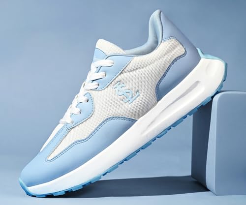 Image of LOUIS STITCH Women's Lightweight Athleisure Sport Shoes | Lightweight Casual Sneakers | Sporty Lace-Up Sneaker and Athleisure Wear| Perfect for Casual, Gym & Travel Wear | LSLD-AT-RF01