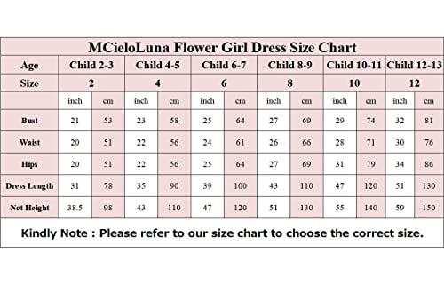 Mcieloluna Baby Blue Flower Girl Dresses For Wedding Toddler Kids Satin Puffy Tulle Bow-Knot Back Pageant Princess First Holy Communion Dress Light Blue Size 2 #TOP5