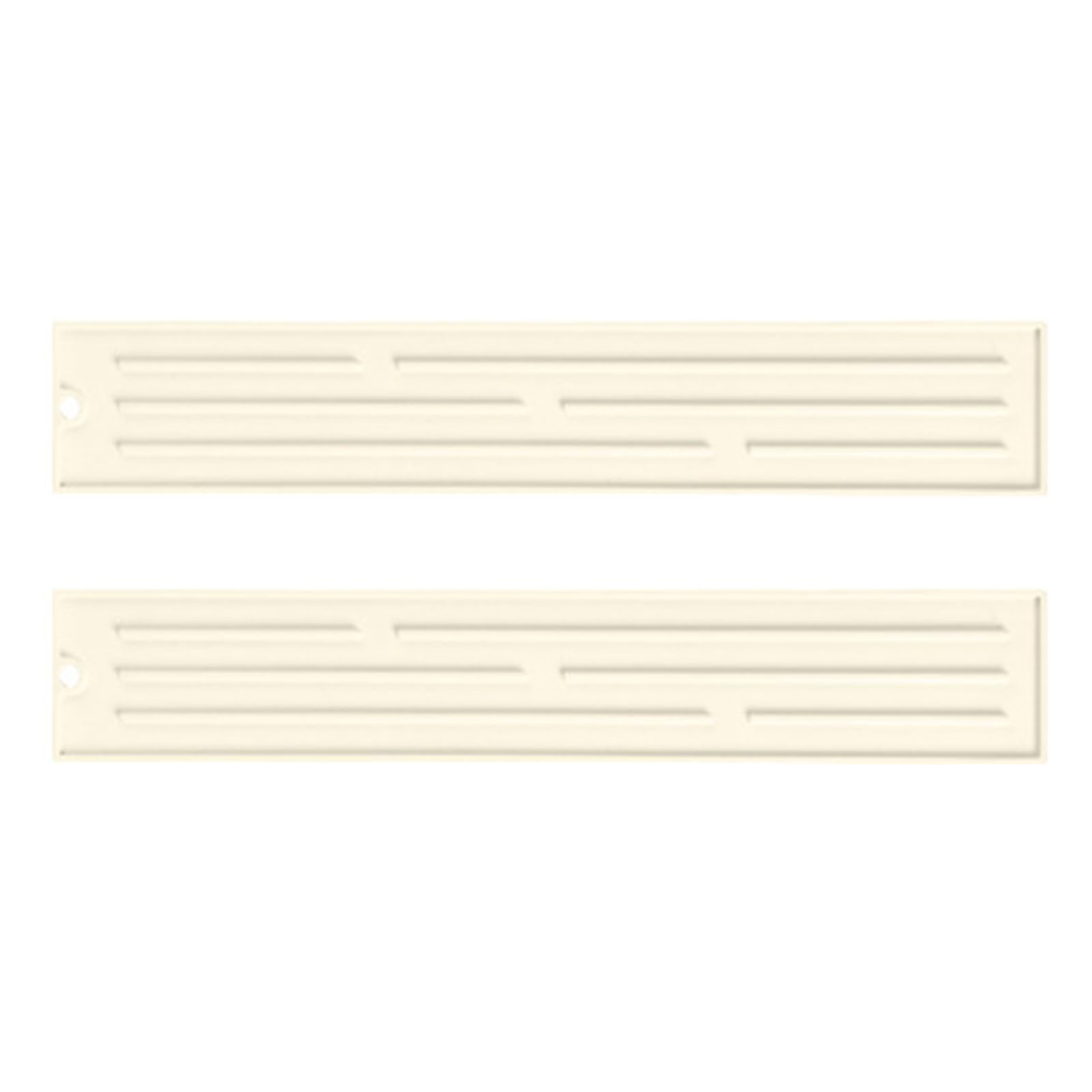 Kaeltsyn 2X Narrow Silicone Drip Trays for Kitchen Countertop with Anti Slip Base and Quick Dry Function Hygienic Kitchen Effluent Mat