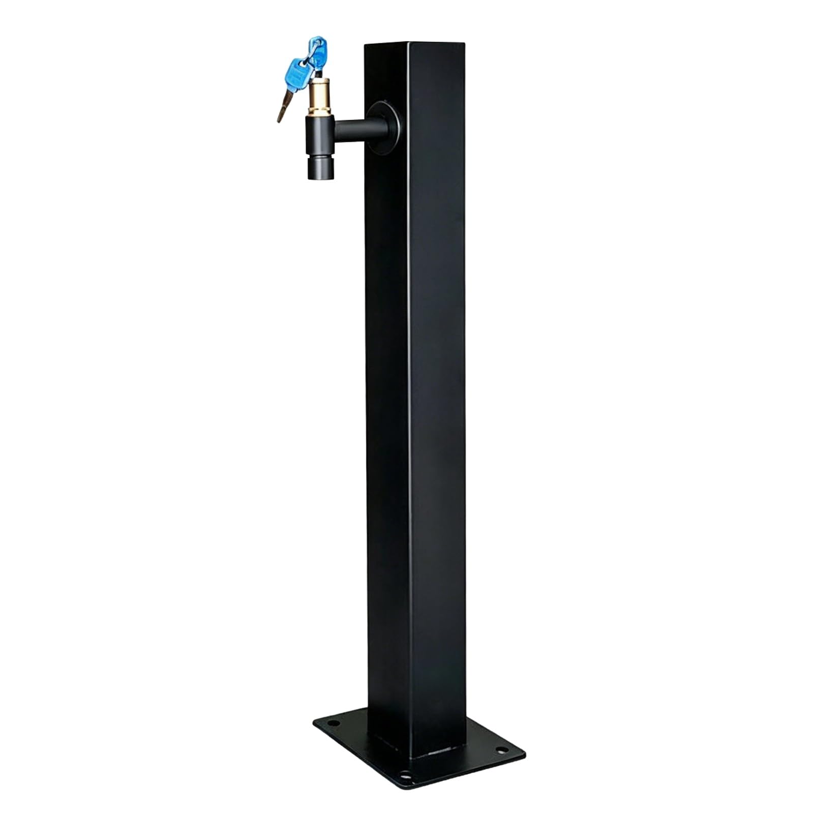 Lonmrrton E Freestanding Faucet Garden Water Column, Floor-Mounted Outdoor Yard Hydrant, 304 Stainless Steel Vertical Water Spigot Post For Backyard Irrigation Washing(,Height: 60Cm/23.6In)