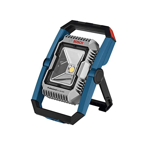 Bosch Professional 18V System Akku LED-Baustellenlampe GLI 18V-1900 (max. Helligkeit 1900 Lumen, ohne Akkus und…