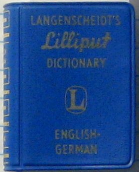 Langenscheidt's Lilliput Dictionary English-German: Langenscheidt ...
