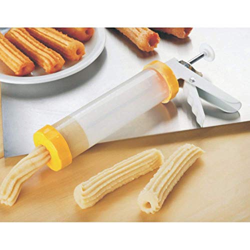 Máquina de Churros Biscoiteira e Confeitadeira Anodilar Amarelo