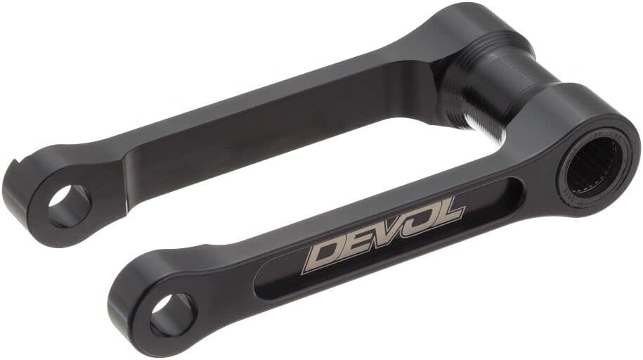 Devol Lowering Link Kit (1.25") (Black) Compatible with 06-15 Yamaha WR450F