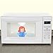 Angry Mom Microwave Cleaner - Angry Mom Mad Creay Mama Microwave Oven Cleaner High Temperature Steam Cleaning Equipment Tool Easily Crud Steam Cleans Add Vinegar and Water for Kitchen (Blue)