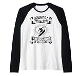 Herren Wakeboarden Opa ist mein Name Wakeboarden ist mein Spiel Raglan