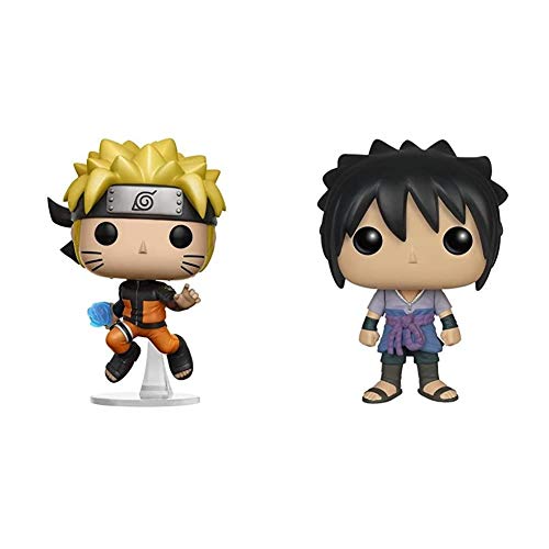 Funko Pop Anime: Naruto Shippuden (Rasengan) Toy Figure &Amp; Pop Anime: Naruto Sasuke Action Figure