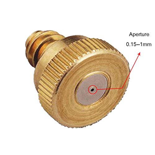 Buses de brumisation en laiton 0,15 mm atomisation basse pression refroidissement exterieur - 8
