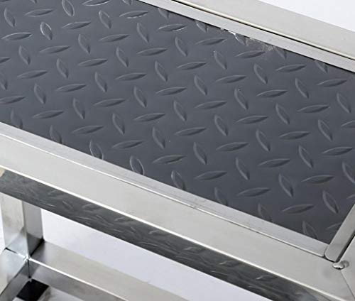 Escabeau compact pour atteindre les hauteurs sans effort ni vertige - 4