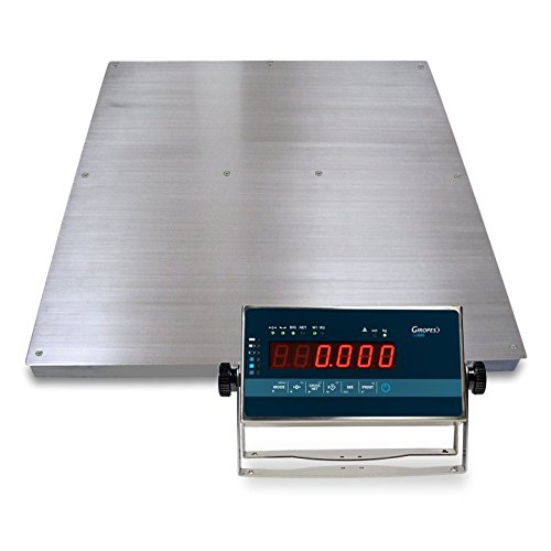 Küchenwaage in Edelstahl. BAXTRAN BGI 1200 (1500kgx500g) (120 x 120 cm)