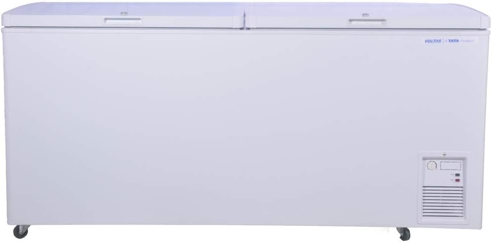 405 DD CF Double Door Deep Freezer, 405 Liters, White