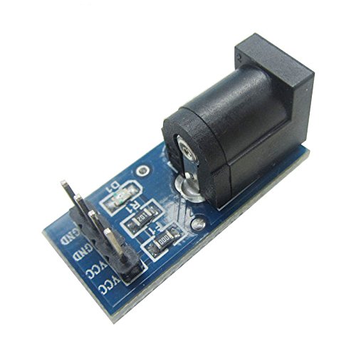 5 Pezzi Modulo Alimentazione Con Presa DC Jack 5.5mm X 2.1mm Per Arduino – Nuovo Generico