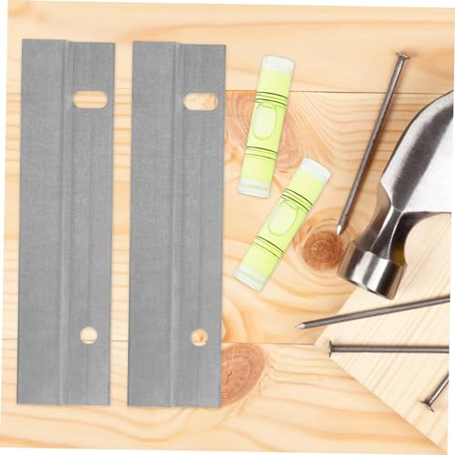 Image of Generic 4 Sets Wall Hanging Headboard Brackets Mirror Hanging Hardwares Headboard Wall Mounting Brackets Mirror Brackets Heavy Duty Picture Hangers Z Clips Mirror Hanger, 15.3X2.8CMx2pcs, Silverx2pcs