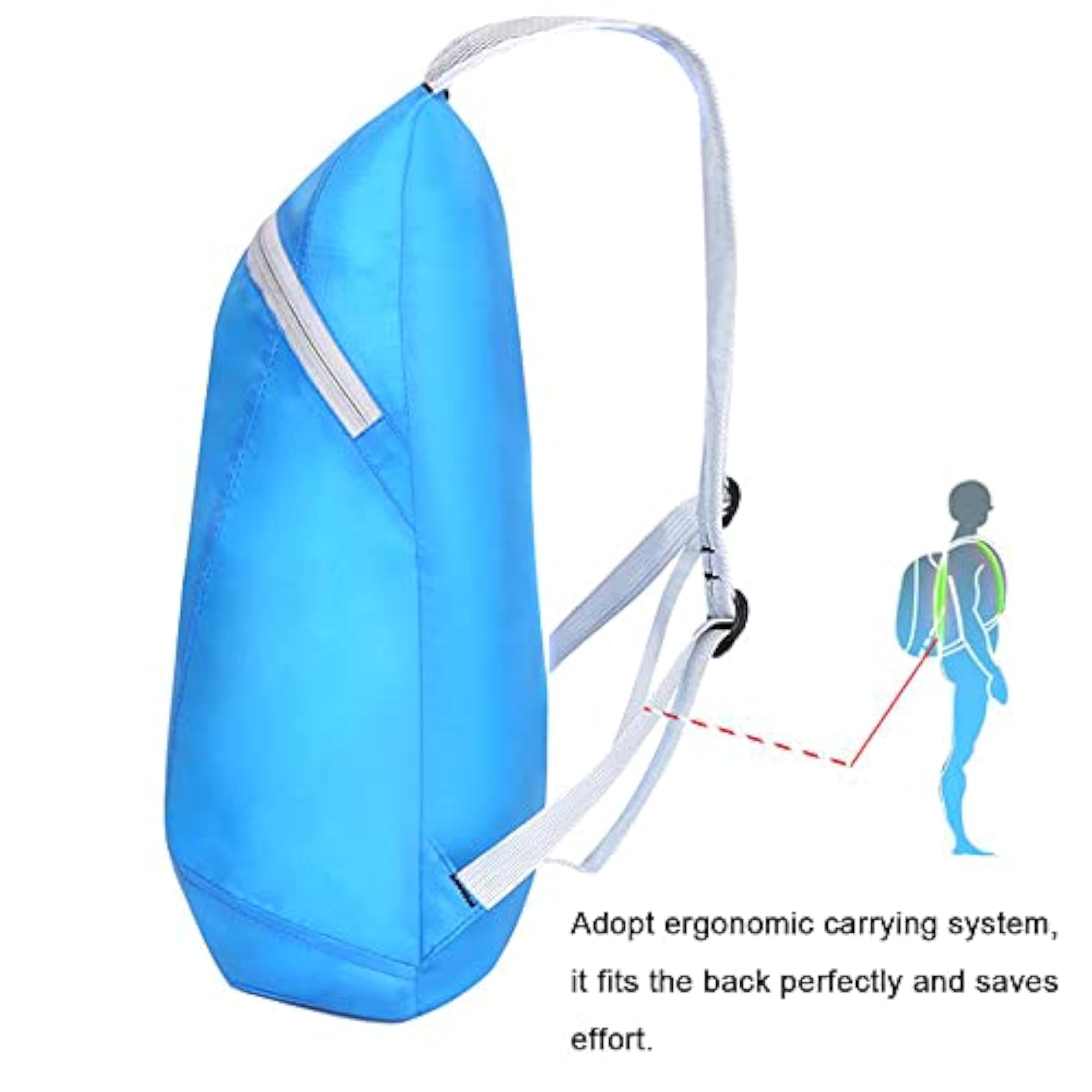 Lightweight Hiking Backpack, Waterproof Design